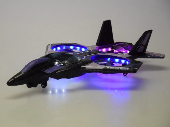 Fun flying drone with colorful LEDs