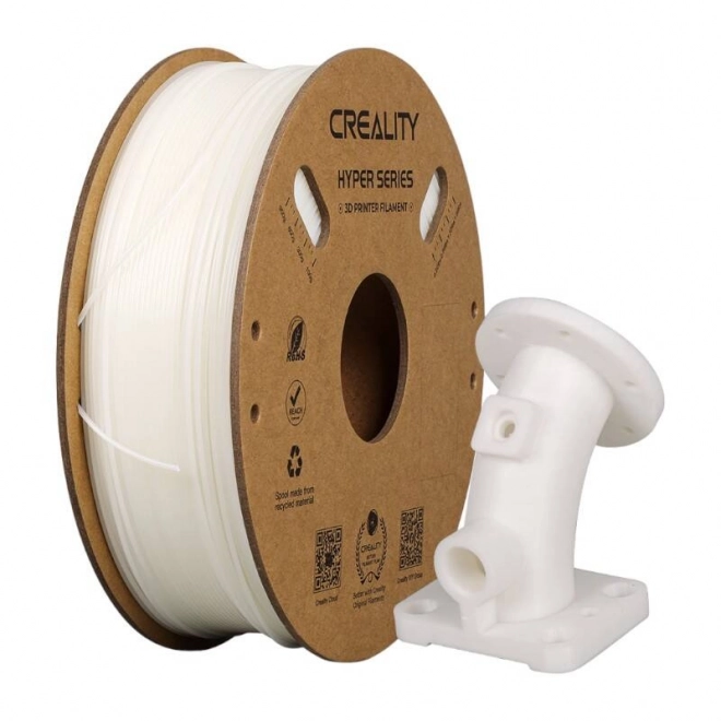 White Hyper ABS Filament by Creality