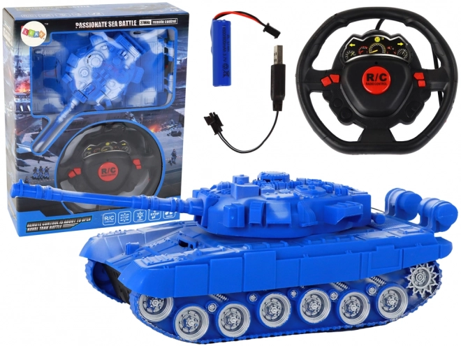 Remote Control Tank with Lights and Sound