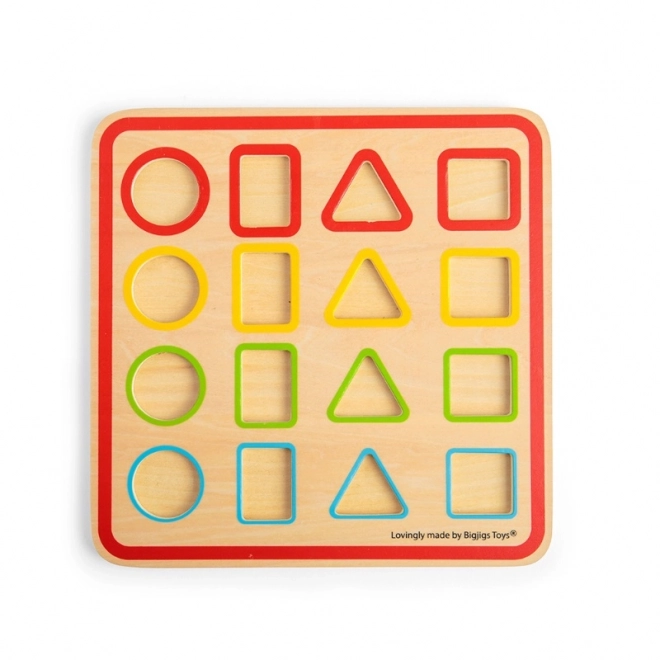 Colorful Wooden Shape Sorter