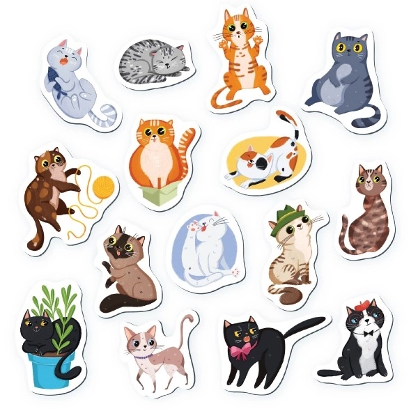 Magnetic Cats Set