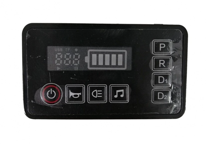 Music Control Panel for Battery-Powered Vehicle