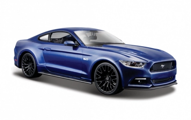 Composite Model Ford Mustang GT 2015 Blue 1/24 Scale