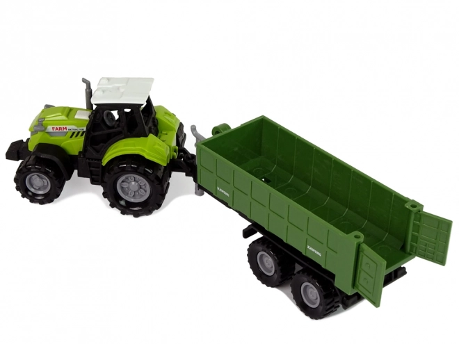 Detachable Green Farm Tractor with Sound