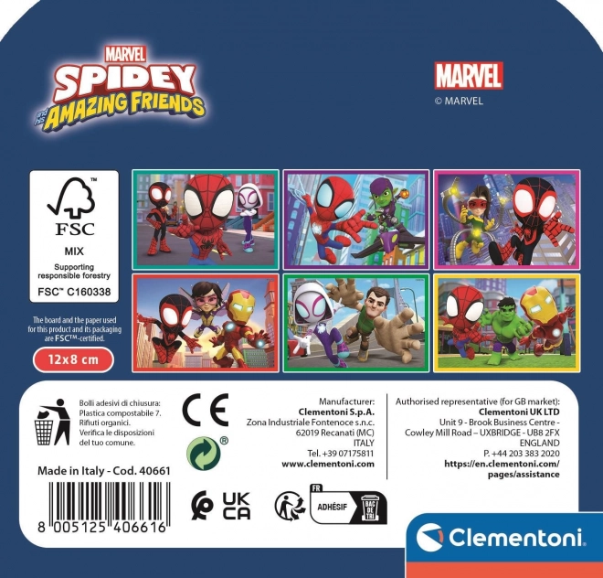 Clementoni Picture Blocks Spidey and His Amazing Friends