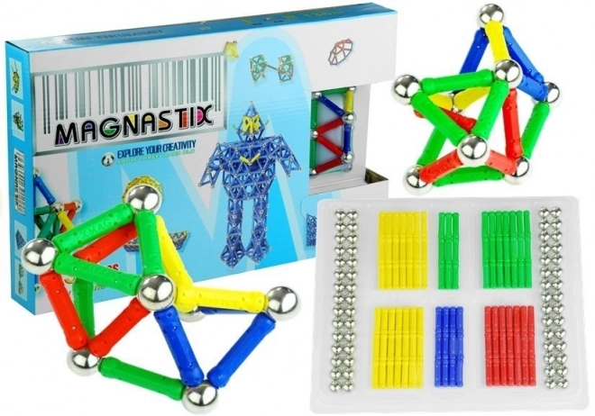 Large Magnetic Building Blocks Set