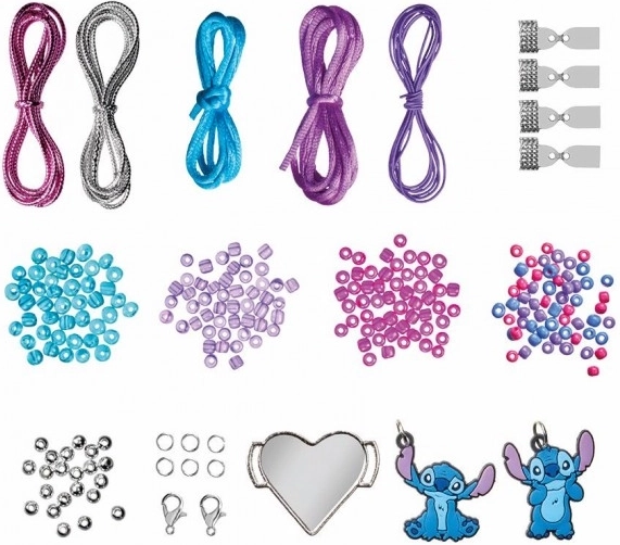 Set creativo per la creazione di braccialetti con motivo Stitch