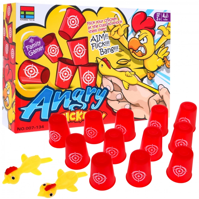 Skill Game for Kids Angry Chicken