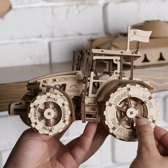 Ugears Tractor Mechanical Model Kit