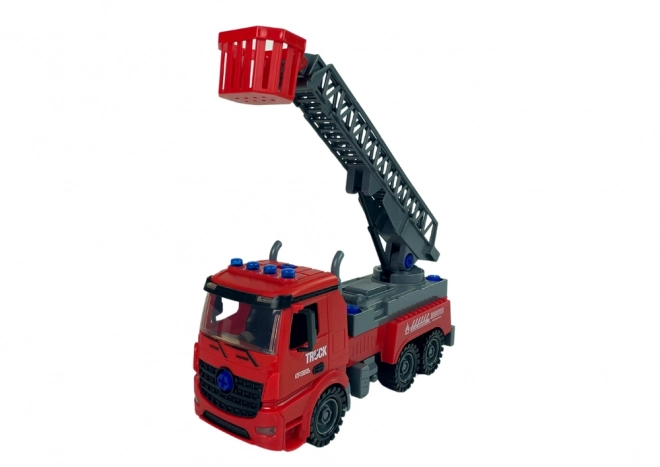 Fire Truck DIY Red Assembly Toy Set