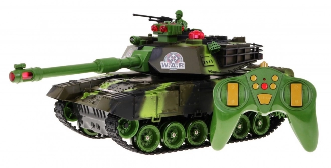 Remote Controlled Tank for Kids 3+ with Sounds and LED