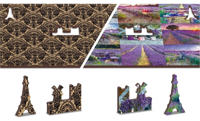 Wooden 3D Puzzle Lavender Fields