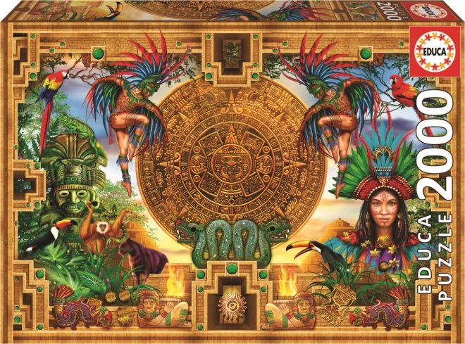 Educá Aztec-Mayan Connection Puzzle 2000 Pieces