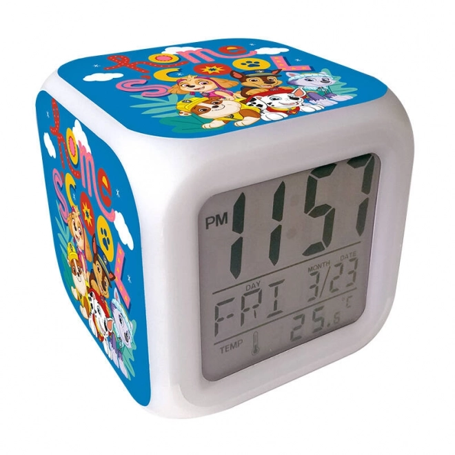 Digital Alarm Clock Paw Patrol Kids