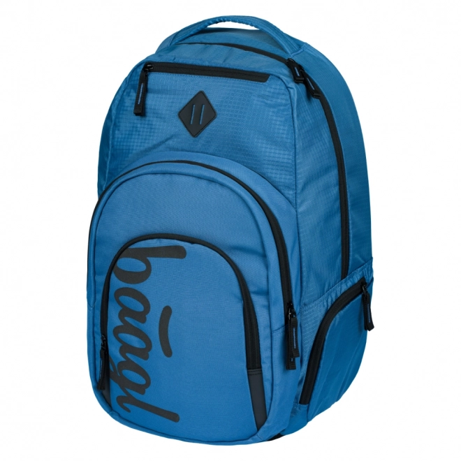 Ergonomic School Backpack Ocean Blue