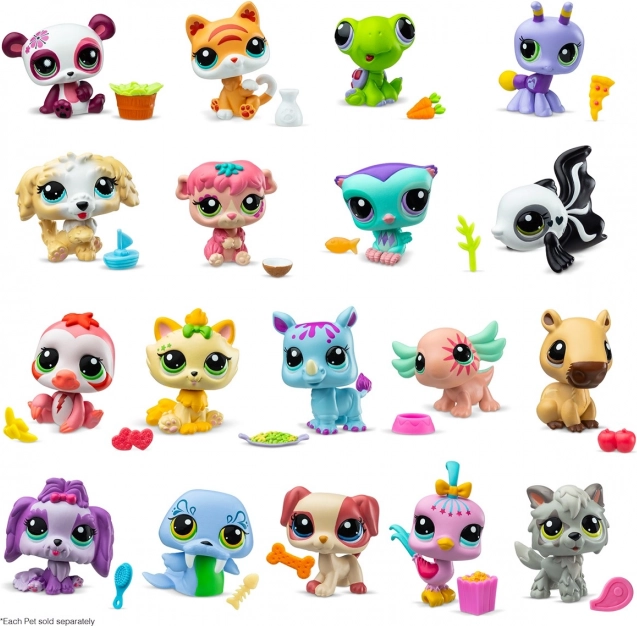 Figurine Littlest Pet Shop Série 3 - Surprise avec Yeux Bandés