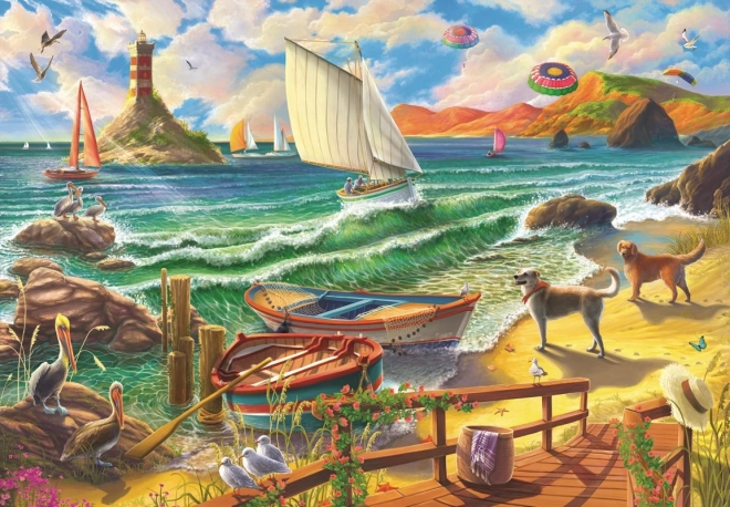 Coastal 500 Piece Puzzle by Anatolian