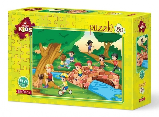 Art Puzzle Chase 50 Pieces