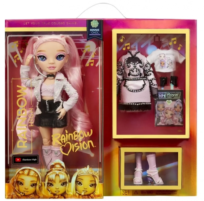 Rainbow High Vision Royal Three Minnie Choi Fashion Doll