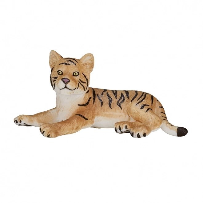 Mojo Bengal Tiger Cub Lying Down Figurine