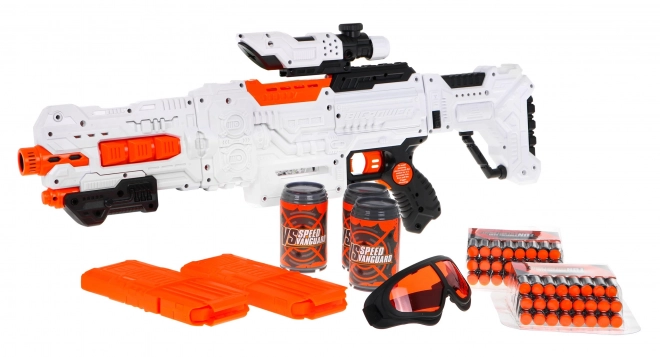 Large Kids Toy Gun Set with Accessories and 48 Foam Darts