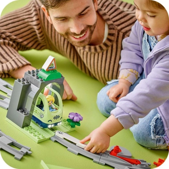 Duplo vasúti alagút és sínkészlet bővítőkészlet