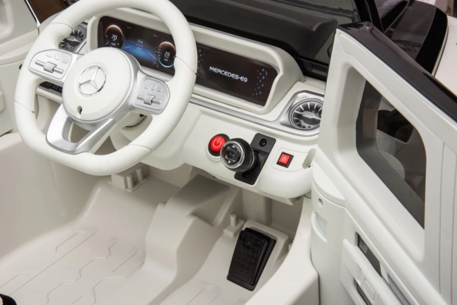 Battery Car Mercedes EQG 4x4 White