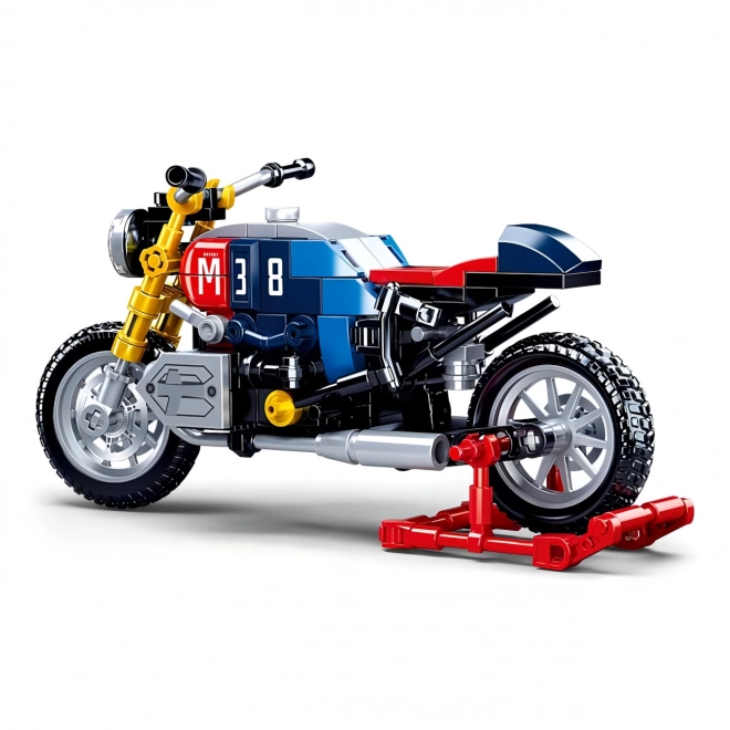 Sluban Model Bricks Café Racer Motorcycle Set