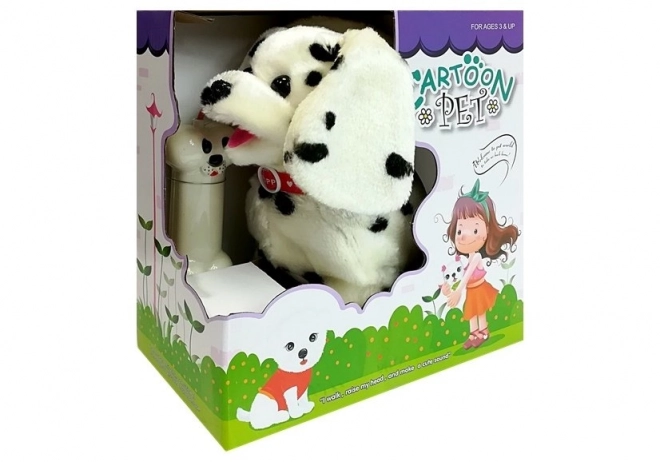 Interactive Dalmatian Puppy with Remote-Controlled Leash