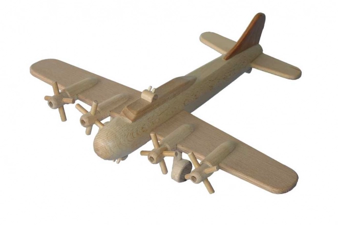 Large Wooden B17 Bomber Plane by Ceeda Cavity