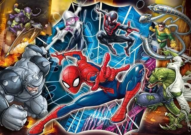 Spiderman Ready for Battle Maxi Puzzle 104 Pieces