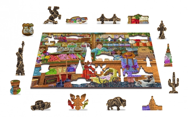 Wooden City Florist 3D Puzzle