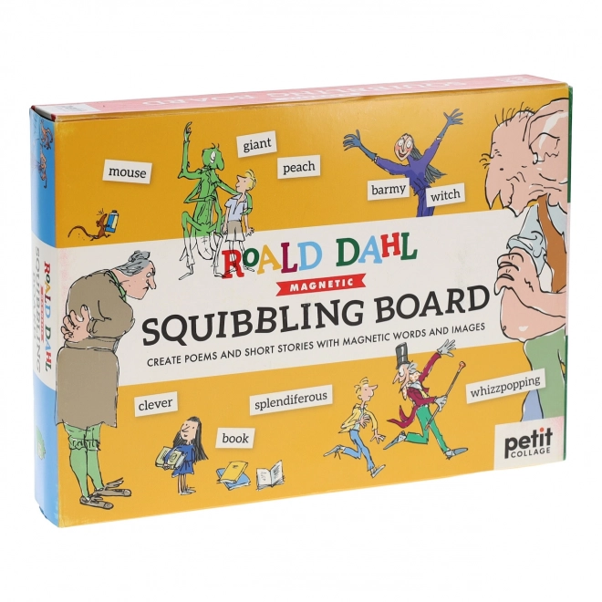 Magnetic Word Board Inspired by Roald Dahl Books