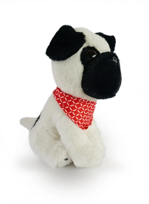 White Plush Dog Toy