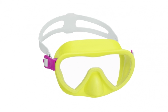 Diving Set Bestway Yellow Mask, Fins, Snorkel 25039