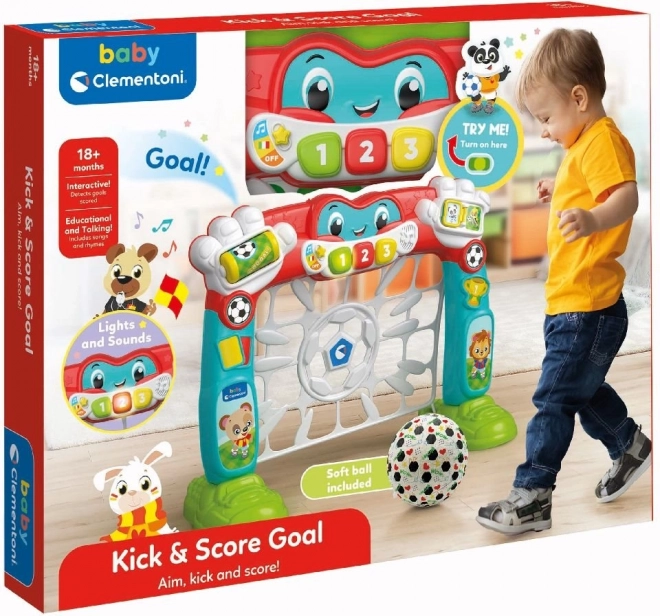 Interactive Baby Soccer Goal