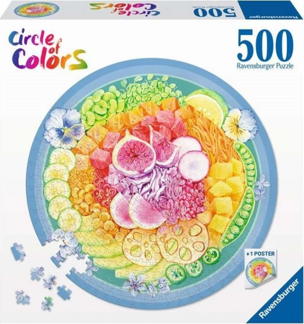 Color Palette Poke Bowl Puzzle