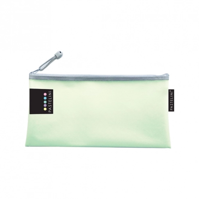 Mesh Zip Envelope DL Pastel Green