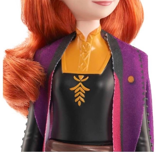 Disney Frozen Elsa Doll – Anna in black and orange dress