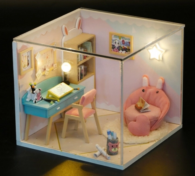 2Kids Toys Miniature Dollhouse Study Room