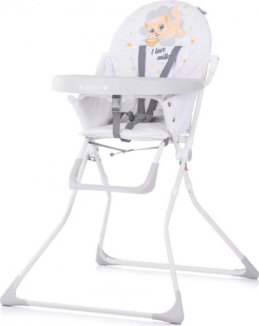 Chipolino high chair Teddy blush – Platinum