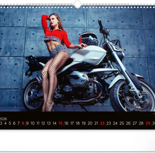 Wandkalender Girls & Bikes 2026