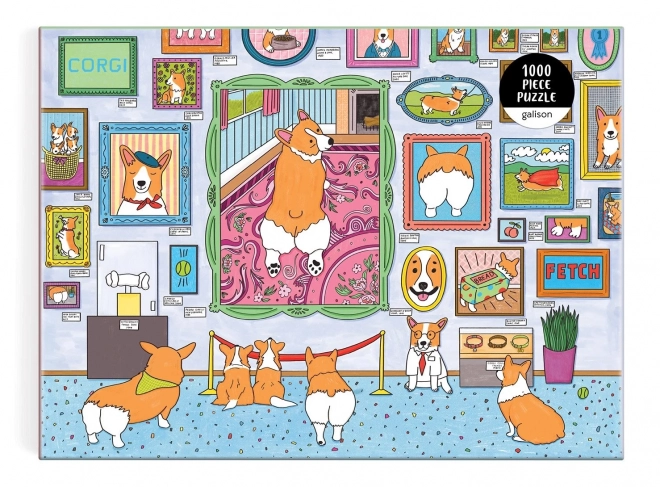 Puzzle Museum Corgi 1000 Pieces