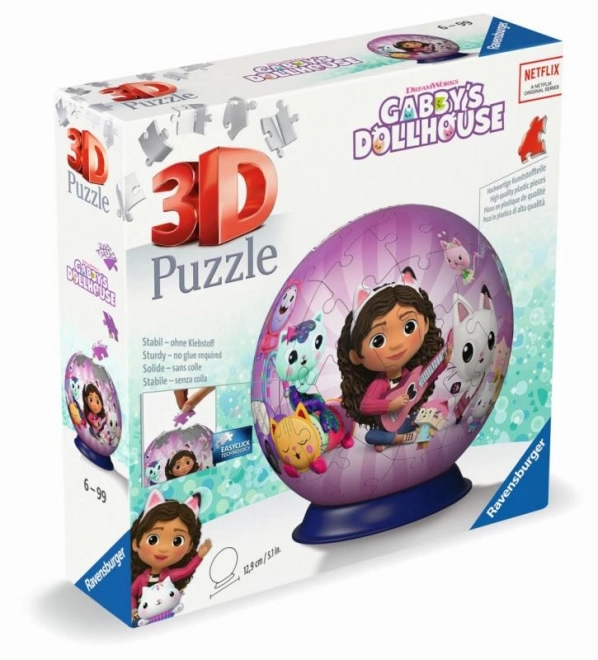 Ravensburger 3D Puzzle Ball Gabby's Magic House