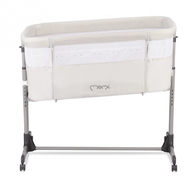 Baby Crib MoMi Revo Light Grey