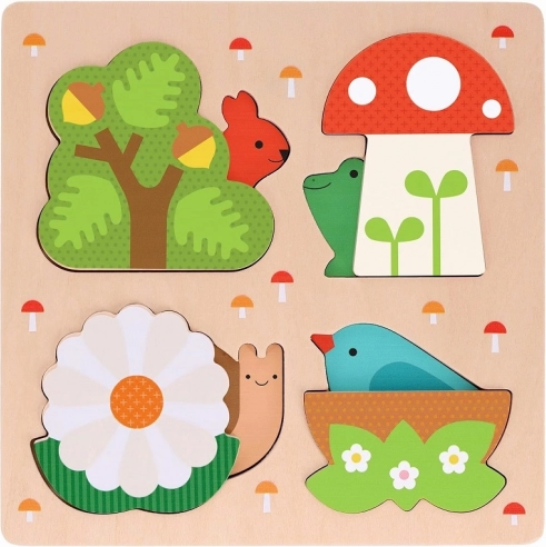 Petit Collage Insert Puzzle - This is My Home