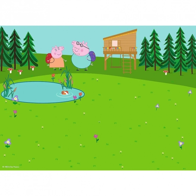 Peppa Pig Magnetic Puzzle Set