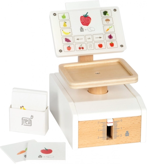 Wooden Weighing Scale for Kids