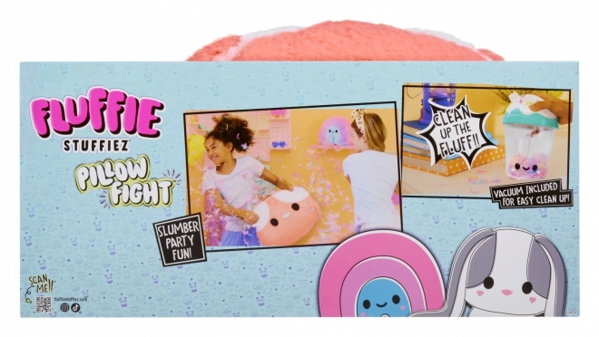 Fluffie Stuffiez Pillow Fight Rabbit Pillow
