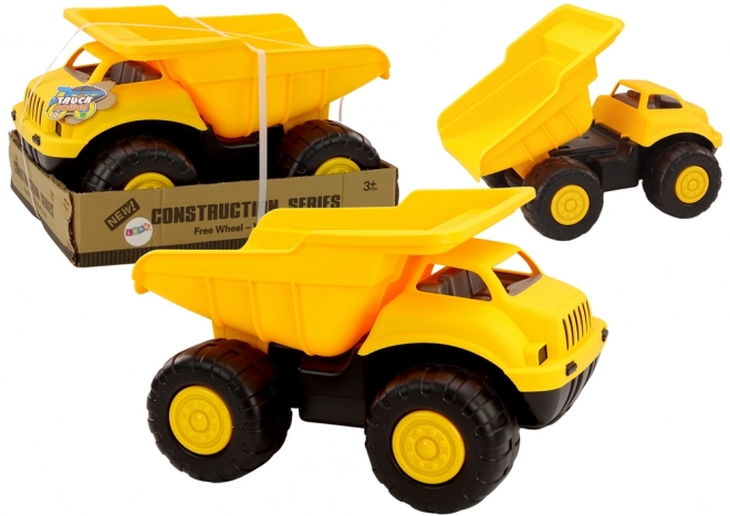 Yellow Construction Dump Truck Toy